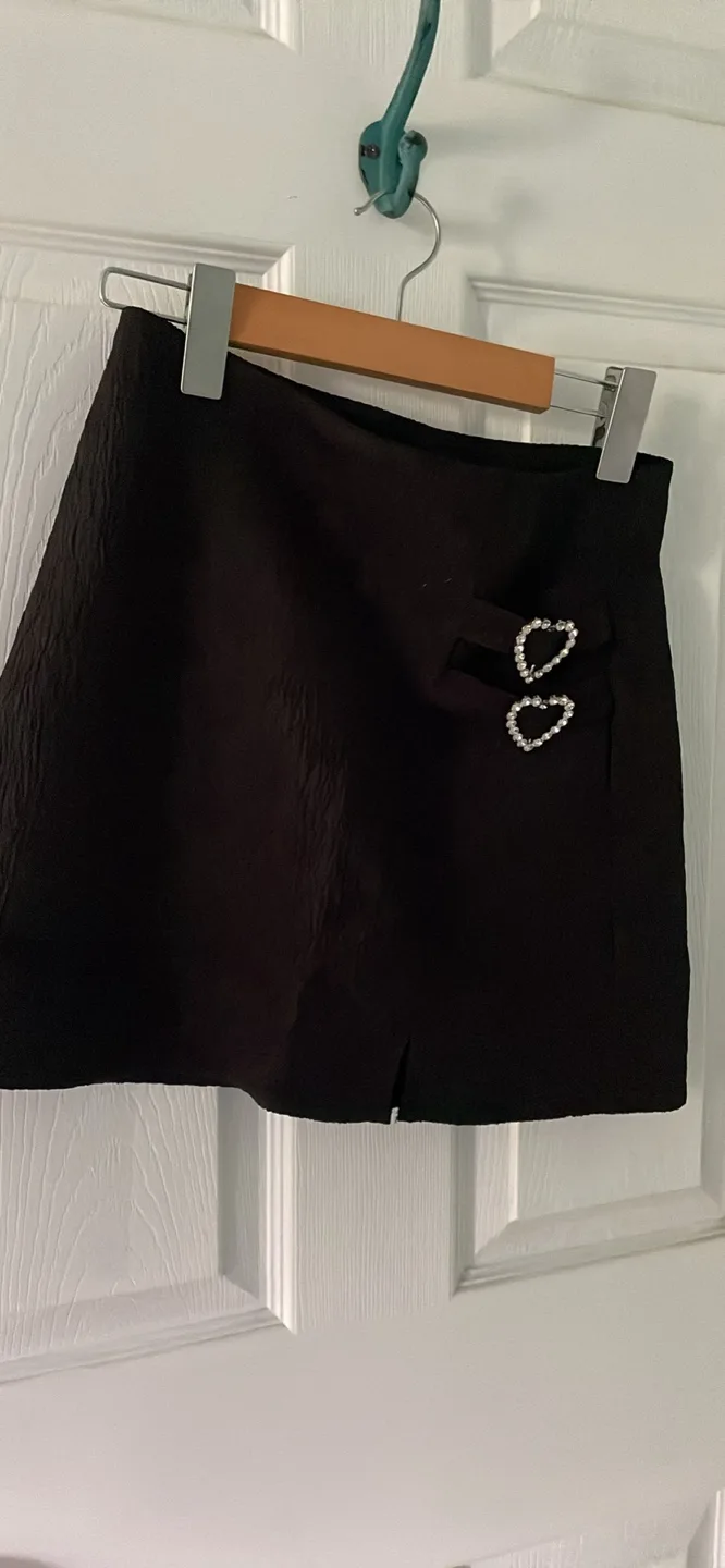 Cider Black Mini Skirt - Size XS thumbnail