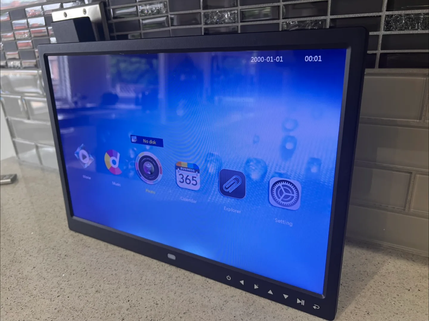 15” Digital Photo Frame image indicator(2)