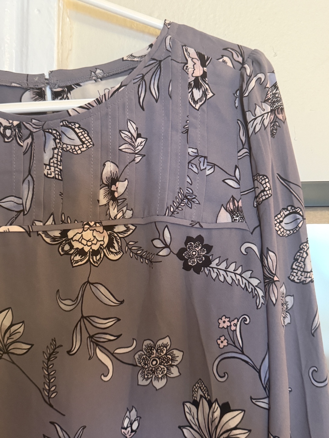 LOFT Floral Print Blouse - photo 2