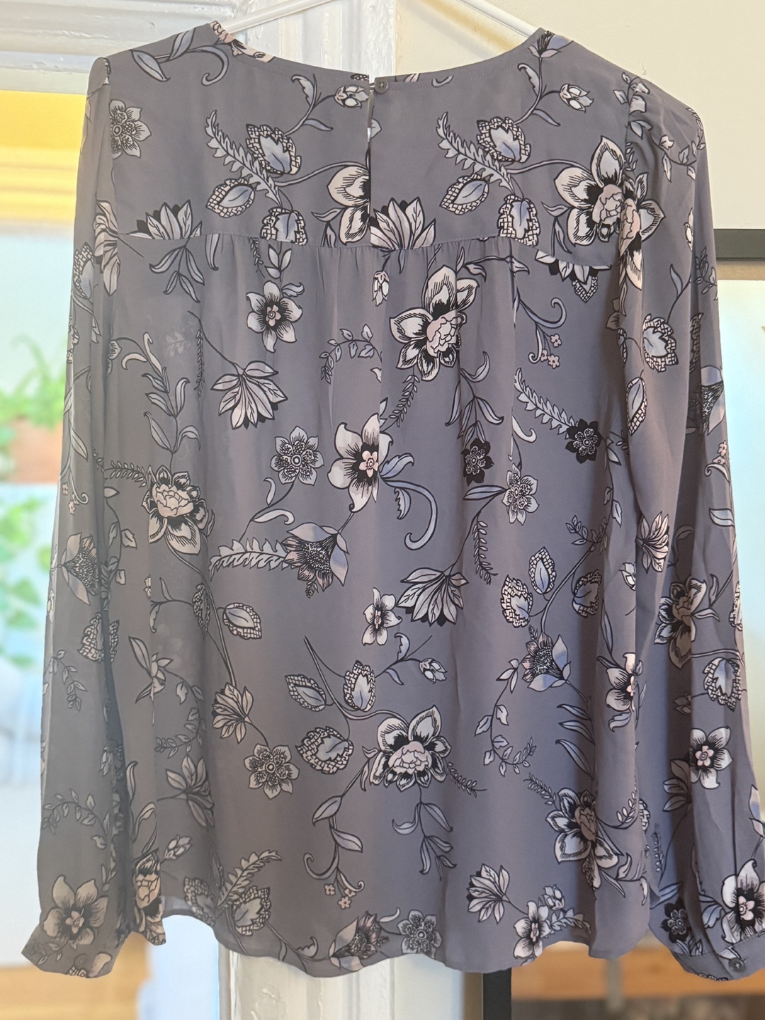 LOFT Floral Print Blouse - photo 3