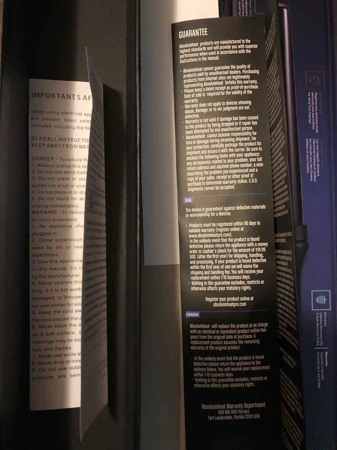 Absolute Heat Pro Ion Series Curling Iron image indicator(5)