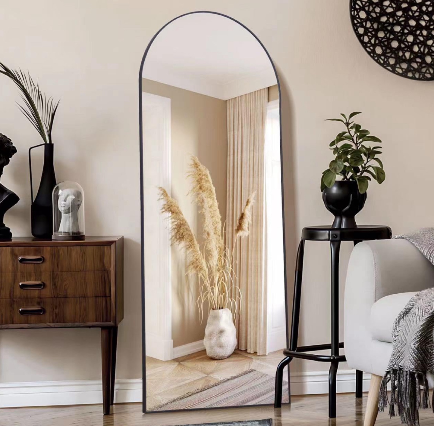 Arched Full Length Mirror - 64 in