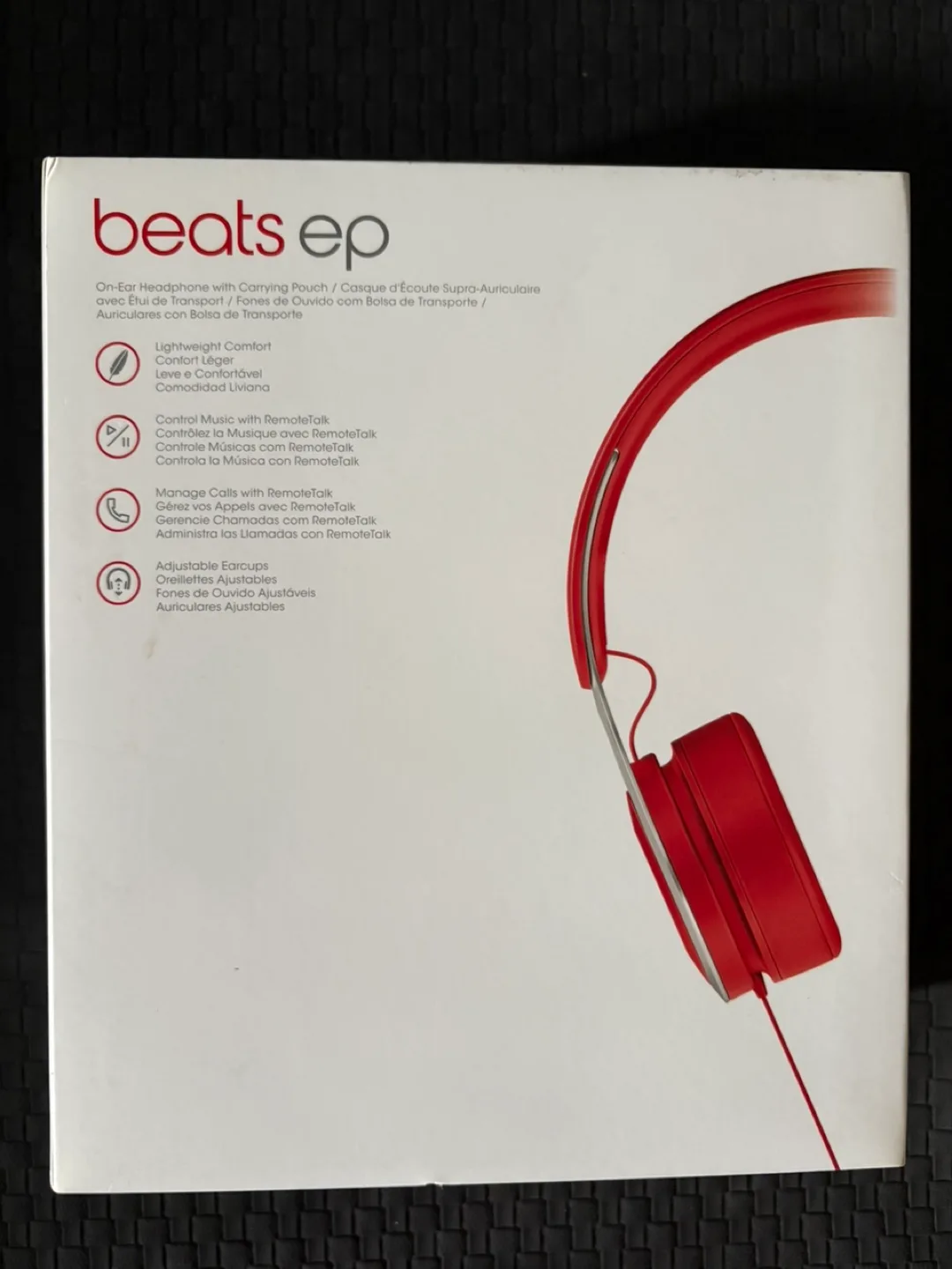 Beats EP On-Ear Headphones - Red image indicator(3)