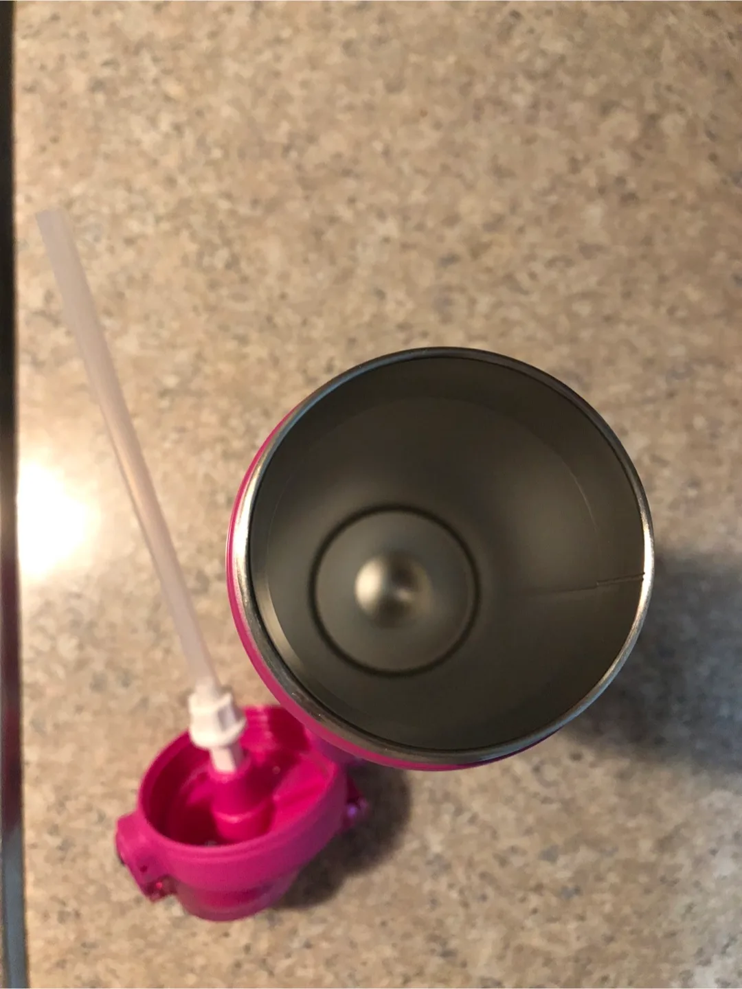 🥕Pink stainless steel Water Bottle for back to school image indicator(4)