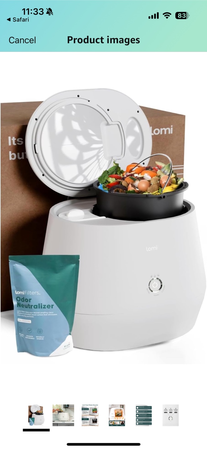 Lomi Food Waste Composter - photo 3
