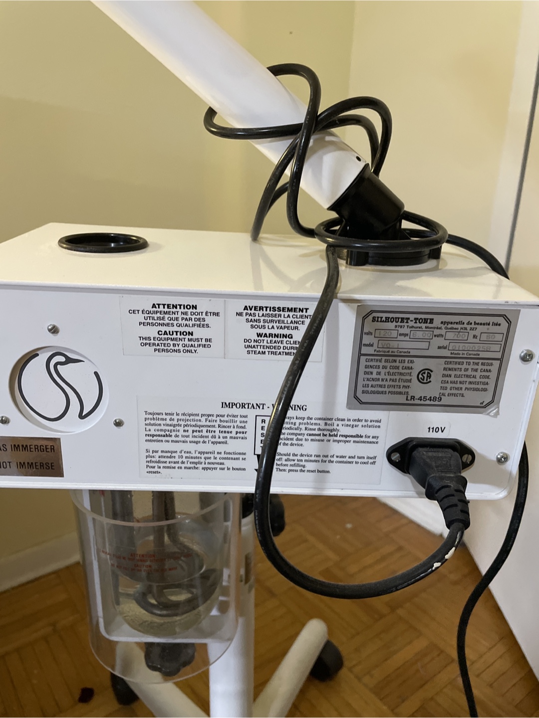 Silhouet-Tone Quintet Vapo Facial Steamer - photo 3