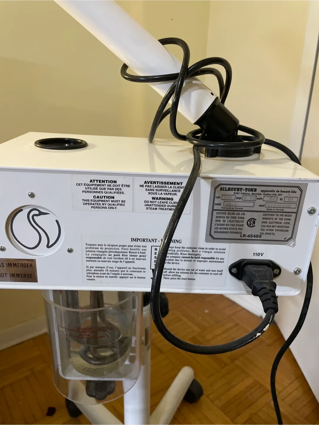 Silhouet-Tone Quintet Vapo Facial Steamer image indicator(3)