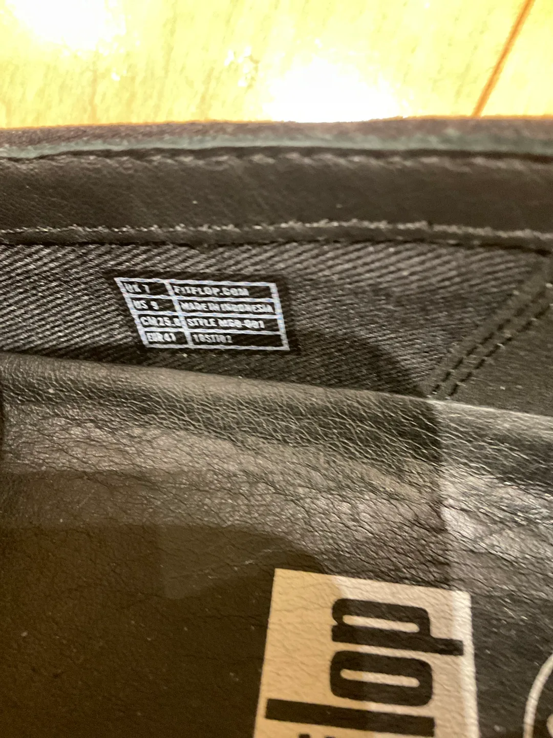 Fitflop Leather Loafers, US 9, Black image indicator(4)