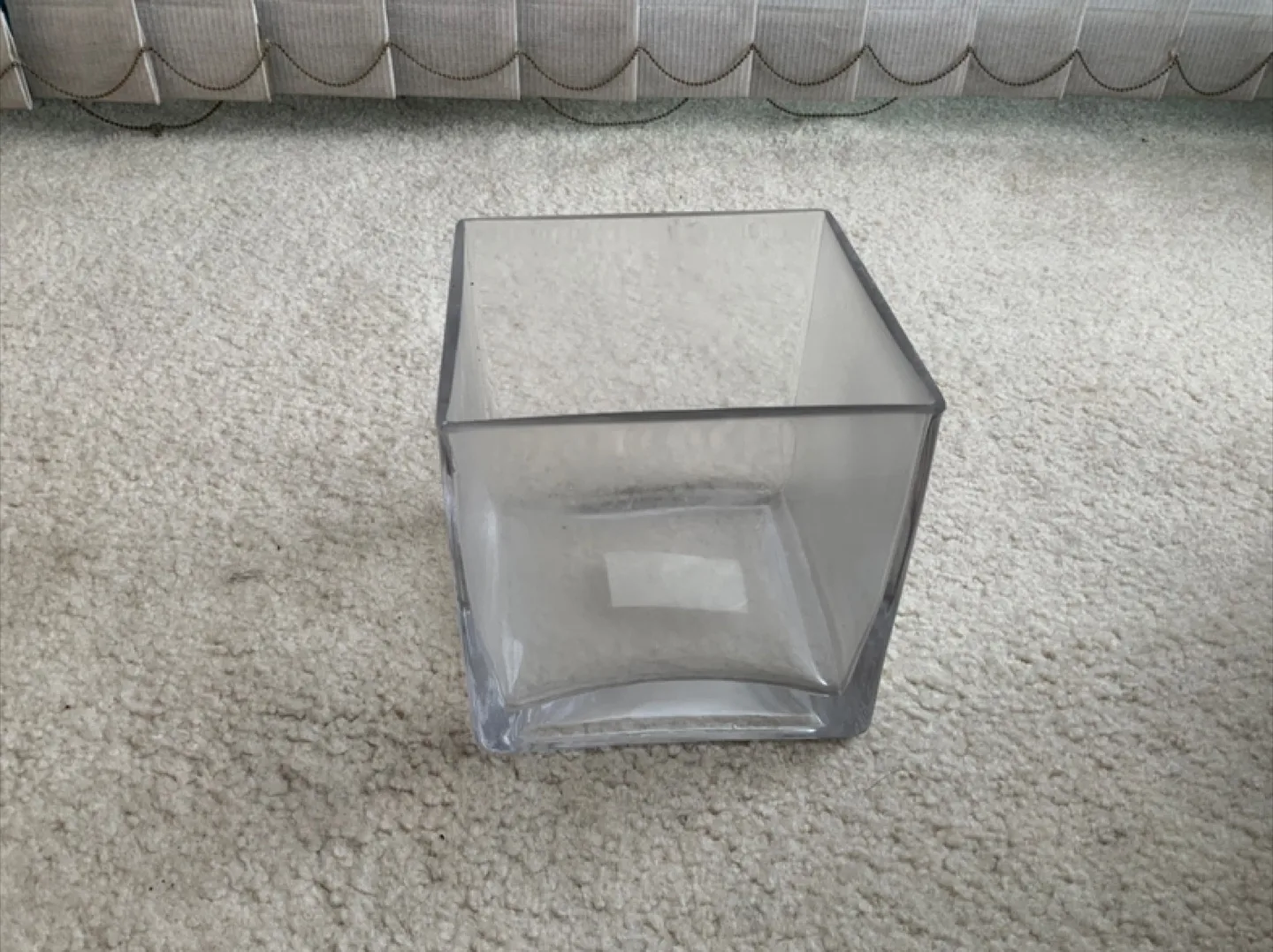 Square Glass Vase thumbnail