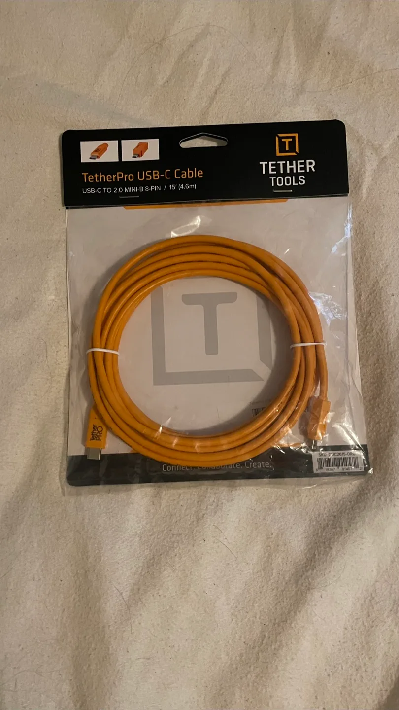 Tether Tools TetherPro USB-C Cable - New! thumbnail