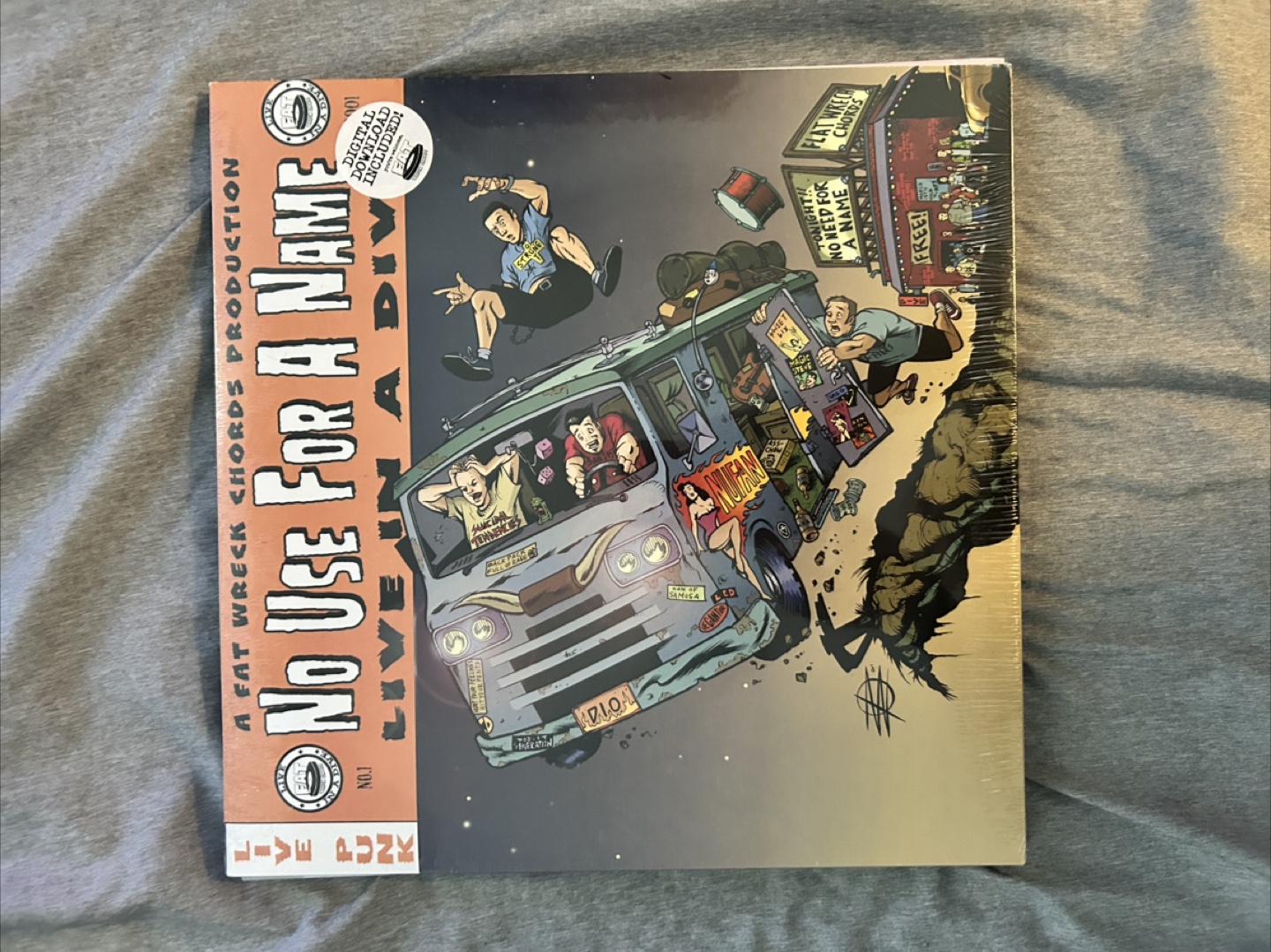 No Use For A Name - Live in a DIVE! Vinyl