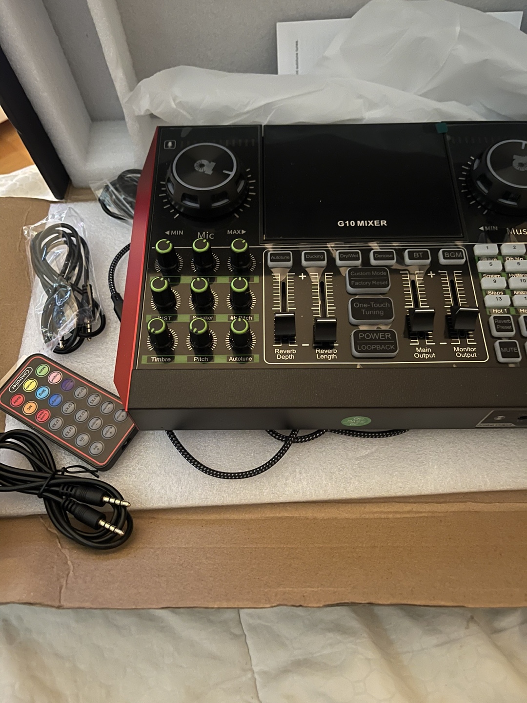 G10 Mixer Audio Interface Sound Card
