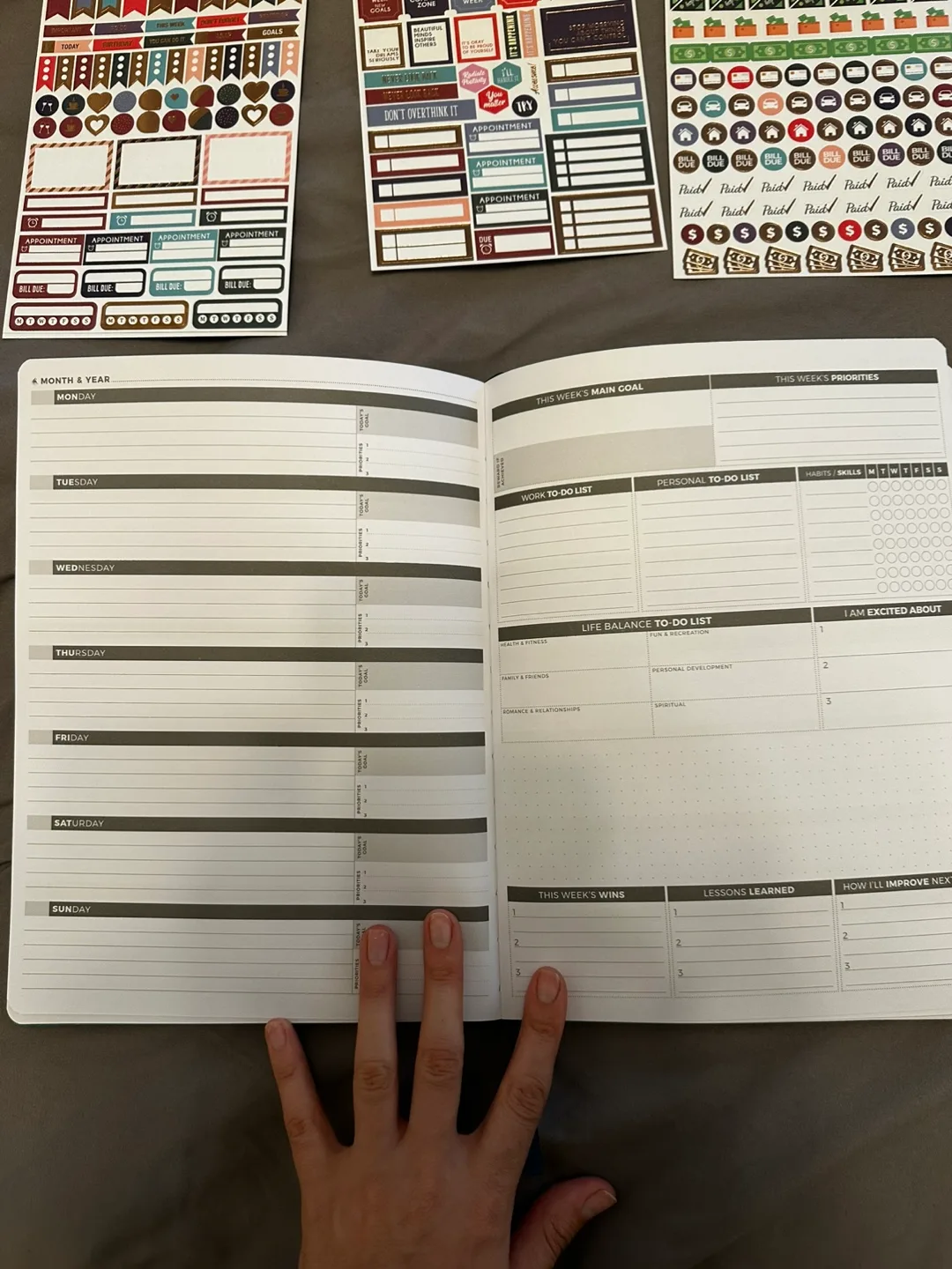 Clever Fox Planner Pro with Stickers image indicator(5)