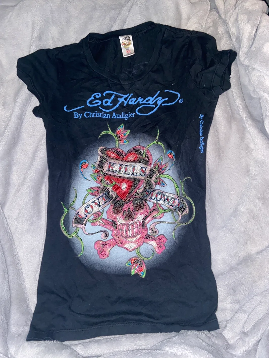 Ed Hardy T-Shirt - Size XS
