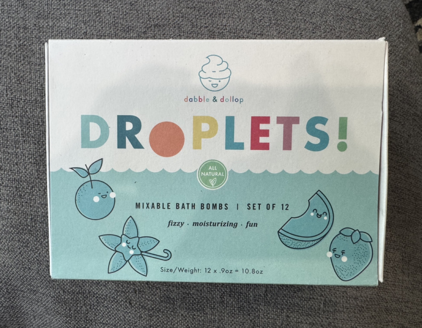 Droplets Mixable Bath Bombs - Set of 12