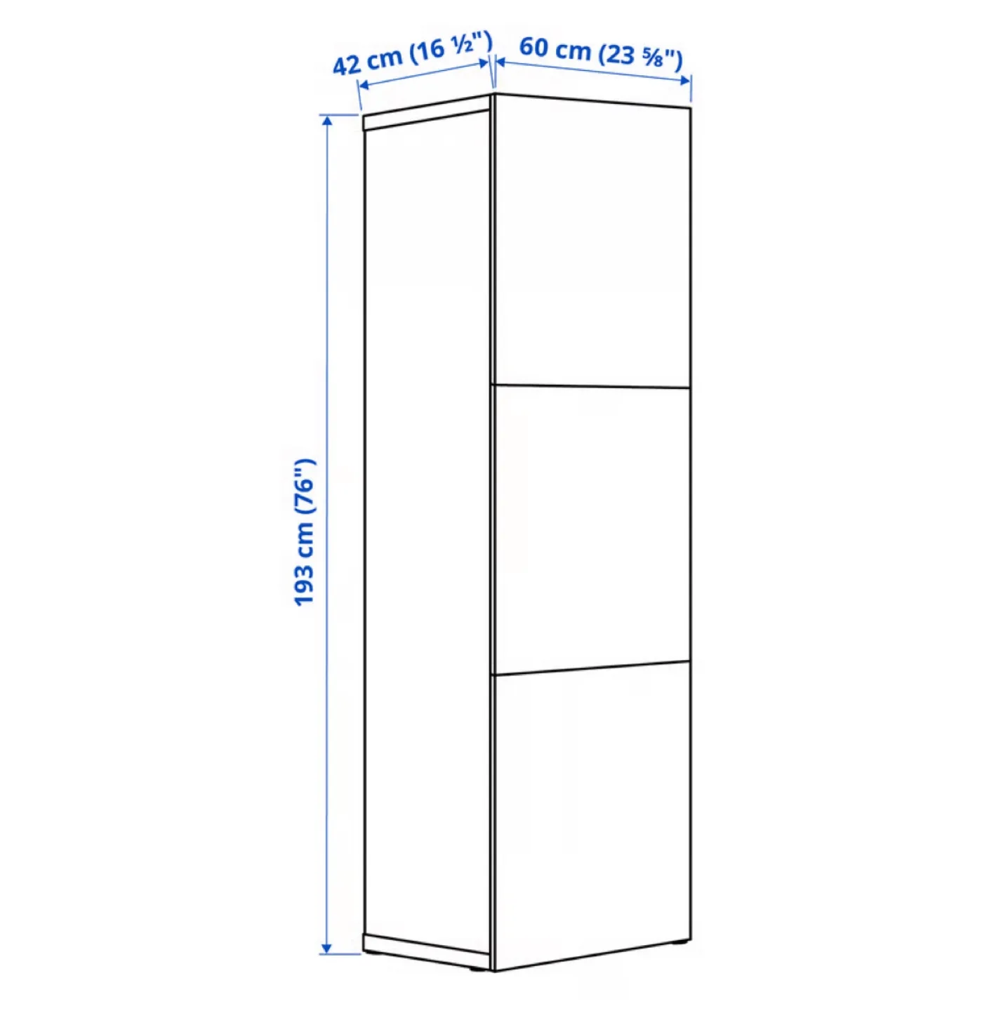 3 BESTÅ Shelf unit with doors, black-brown. image indicator(2)