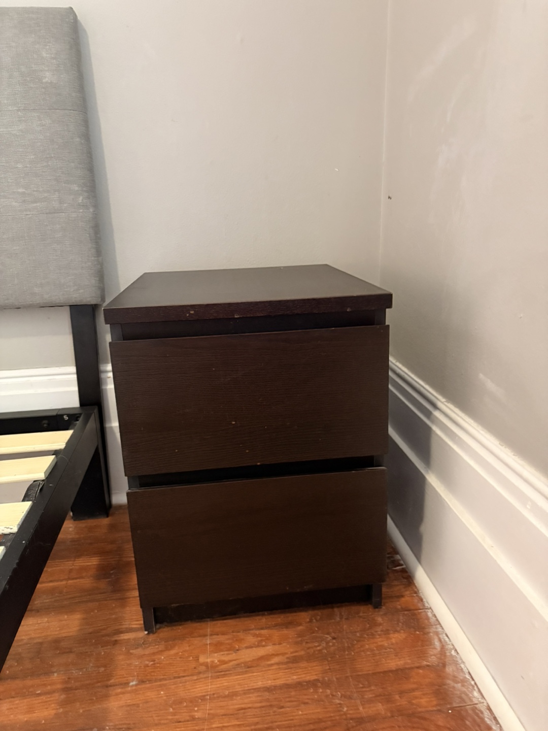 IKEA Malm 2-Drawer Nightstand - photo 2