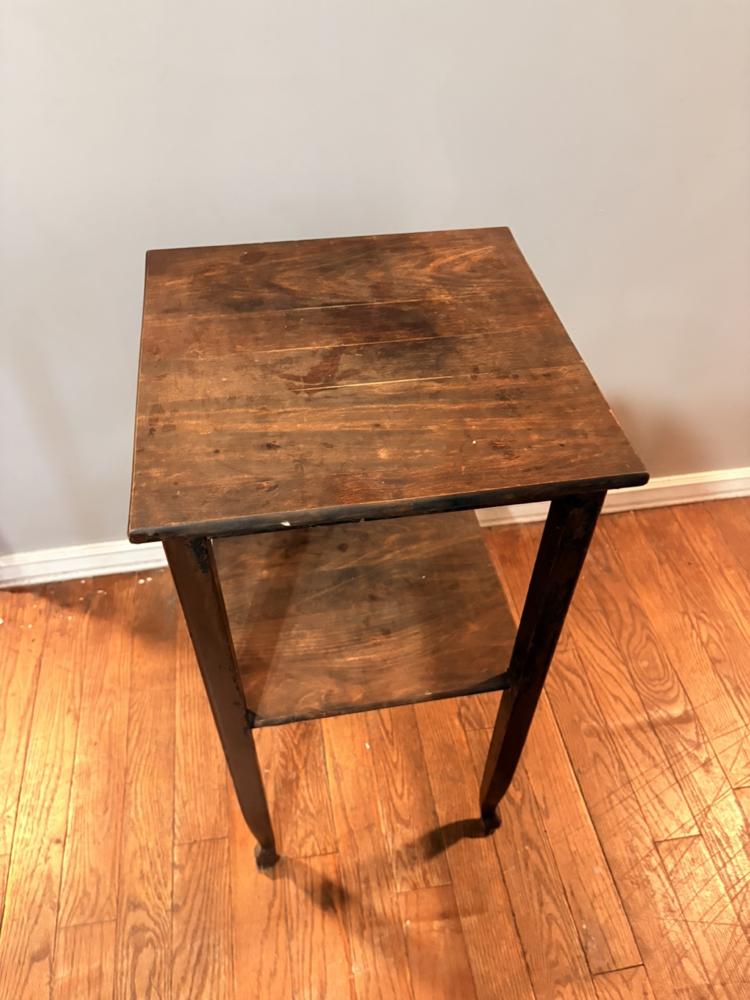 Vintage Wooden Side Table - photo 2