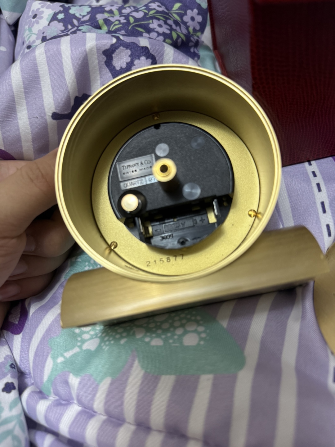 Tiffany & Co. Swiss Made Desk Clock with box - photo 5