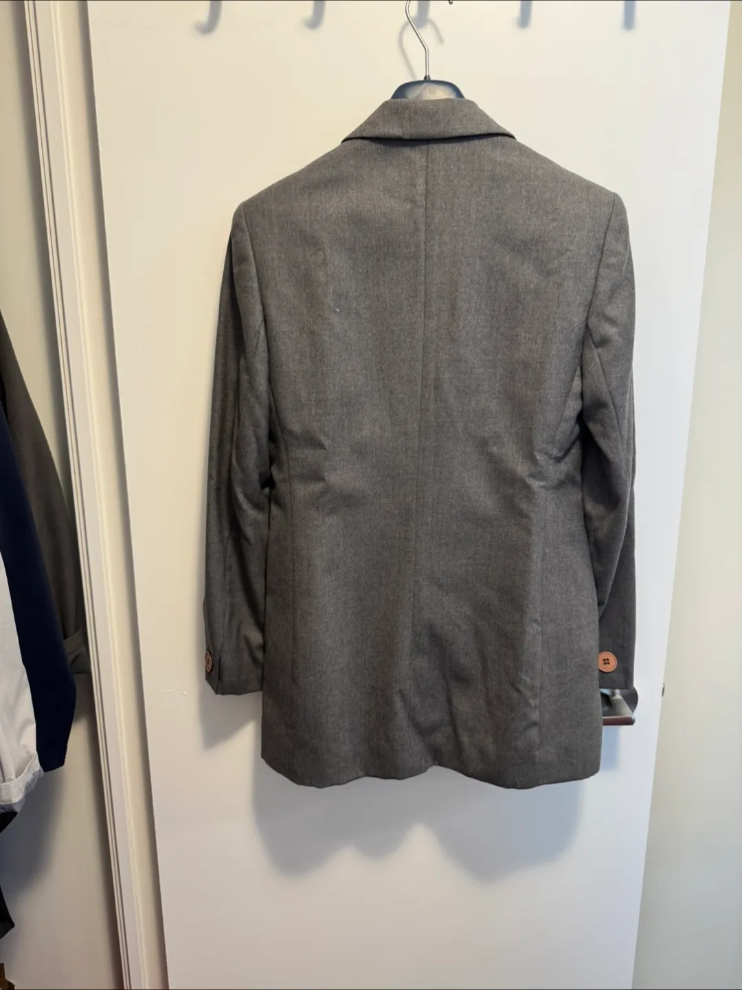 Evan Picone Grey Wool Blazer M image indicator(2)