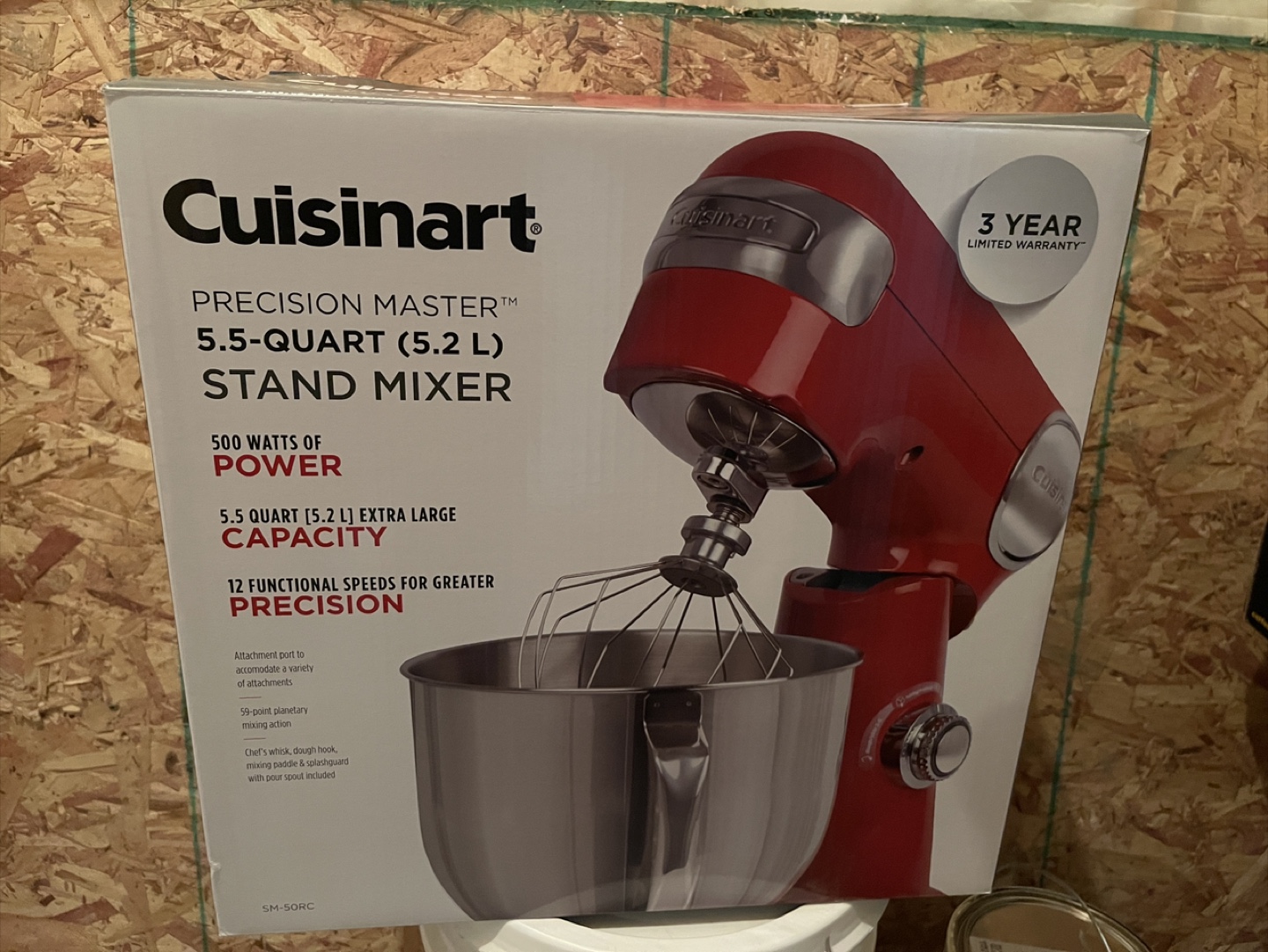 Cuisinart Precision Master 5.5-Quart Stand Mixer - photo 5