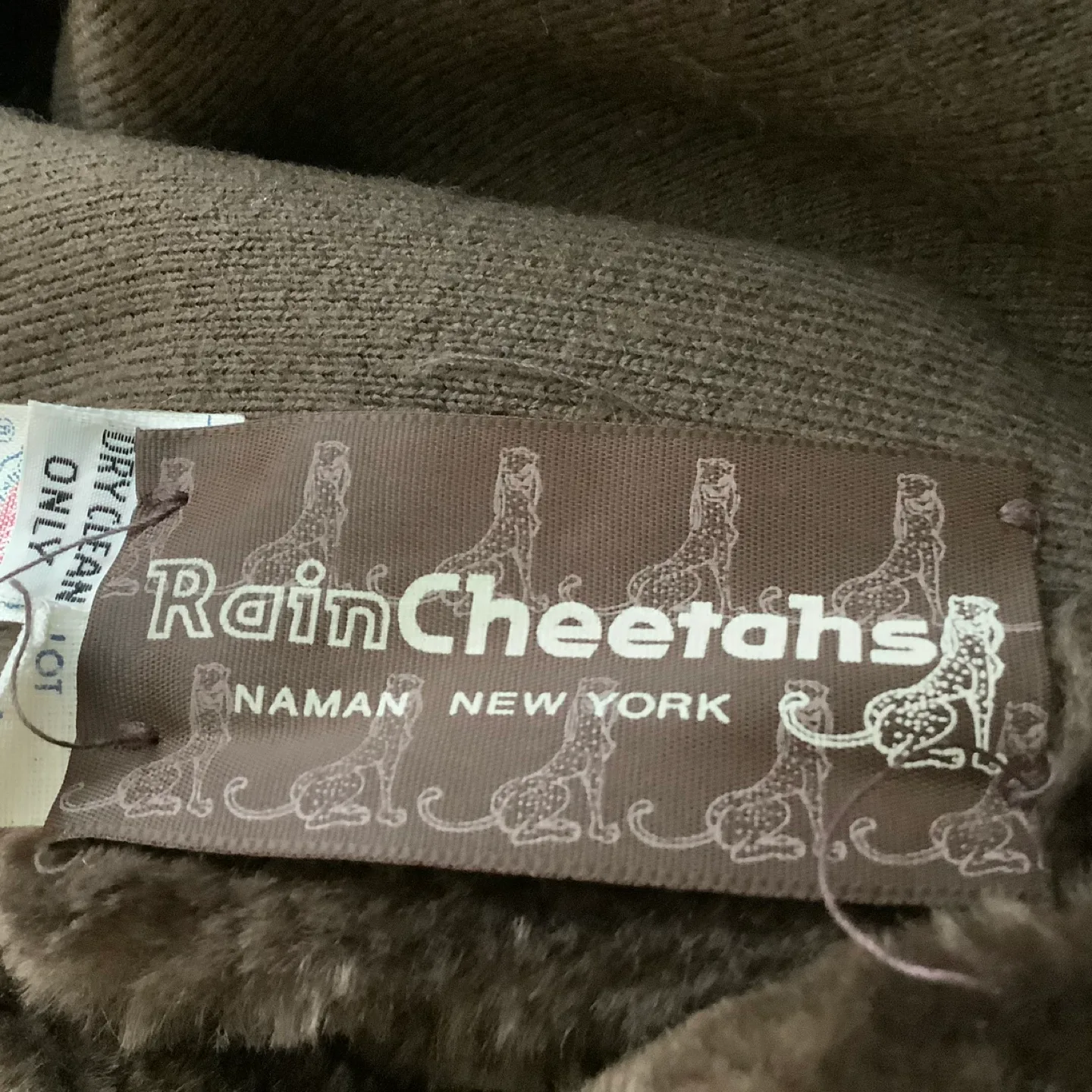 Brown Faux velvet Cape image indicator(7)