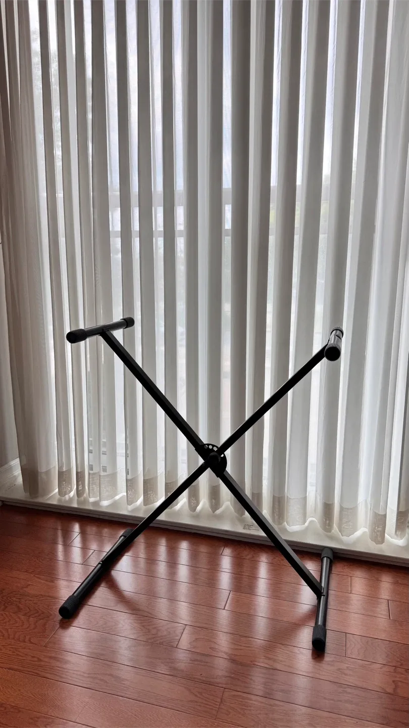 Keyboard Stand and Bench - Black image indicator(2)
