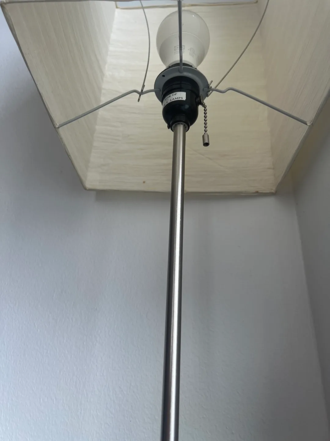 Modern IKEA Square Shade Floor Lamp image indicator(6)