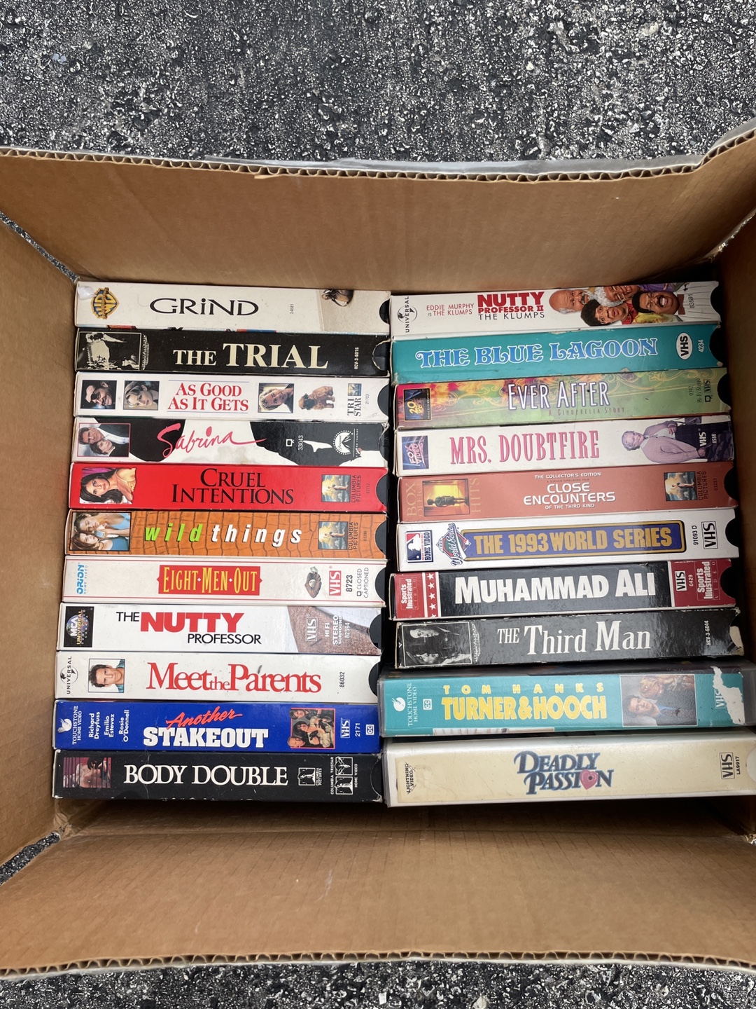 VHS Tapes - Variety of Titles. $1.00 EACH
