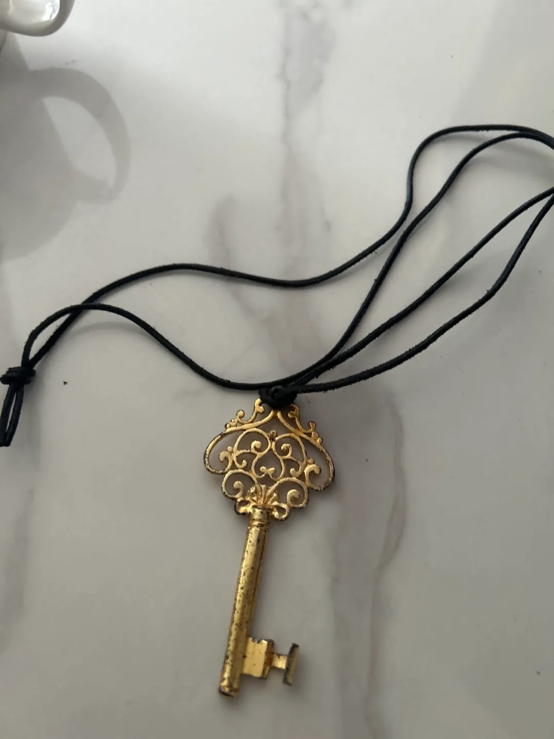 Gold Key Necklace thumbnail