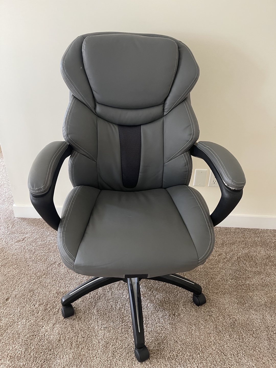 Wellness Design Office Chair & Glass Desk - photo 2