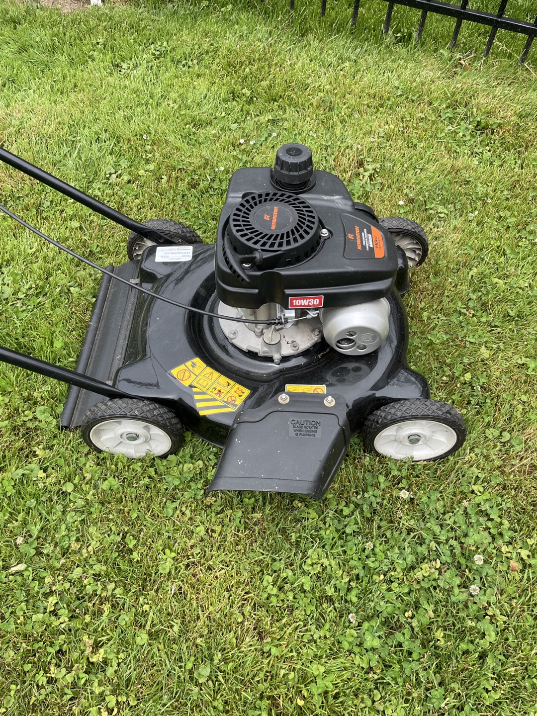 Remington 140cc Push Mower - Model 11A-02SB583 - photo 2