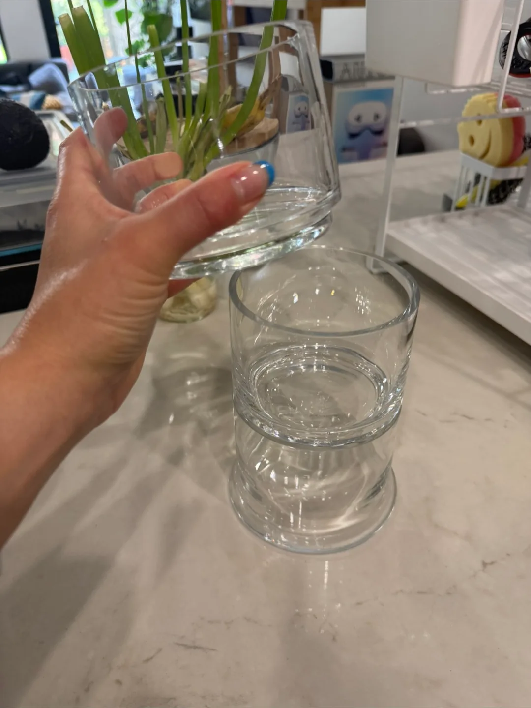 Tiered Glass Stackable Apothecary Style Canister thumbnail