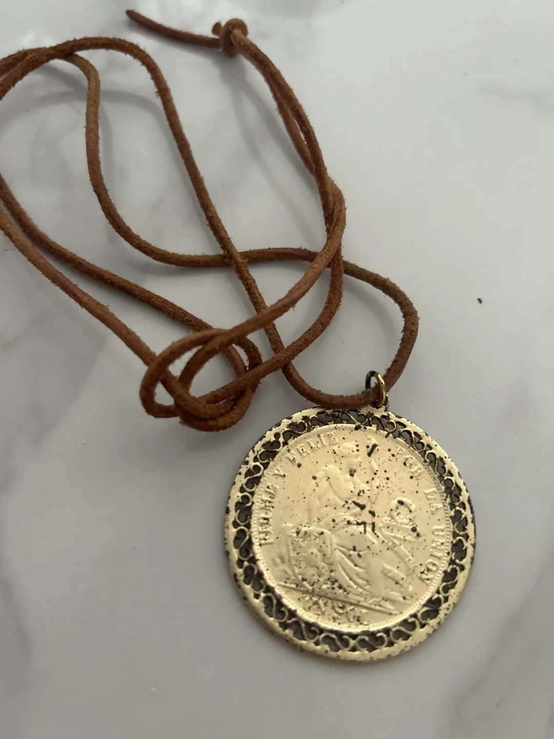 Coin Pendant Necklace thumbnail