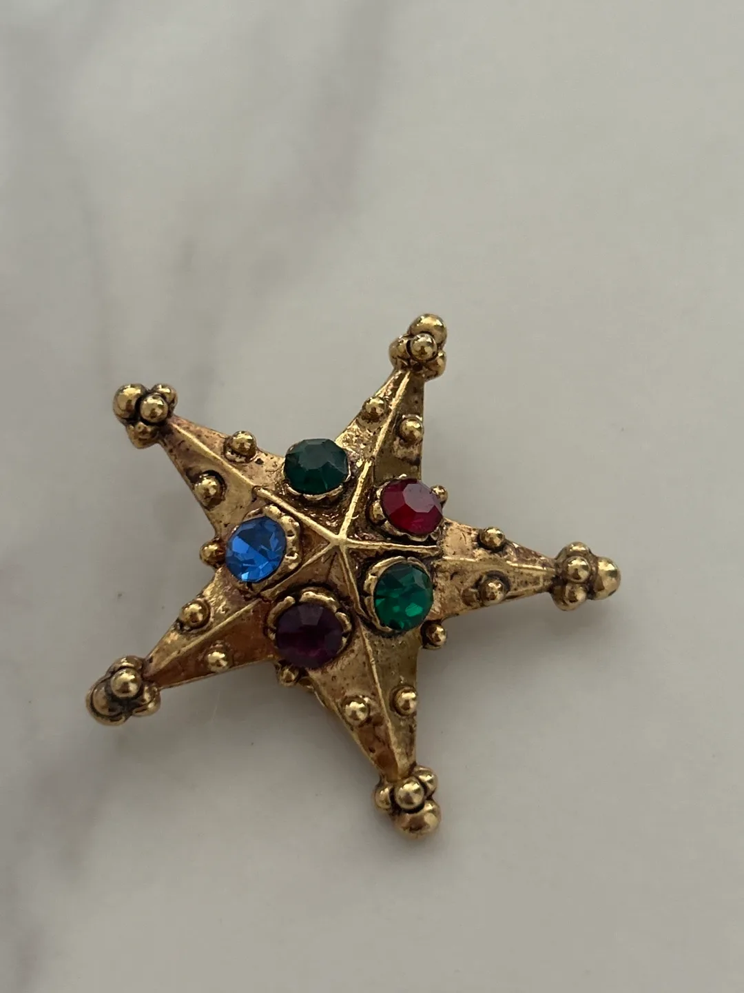 Vintage Star Brooch thumbnail