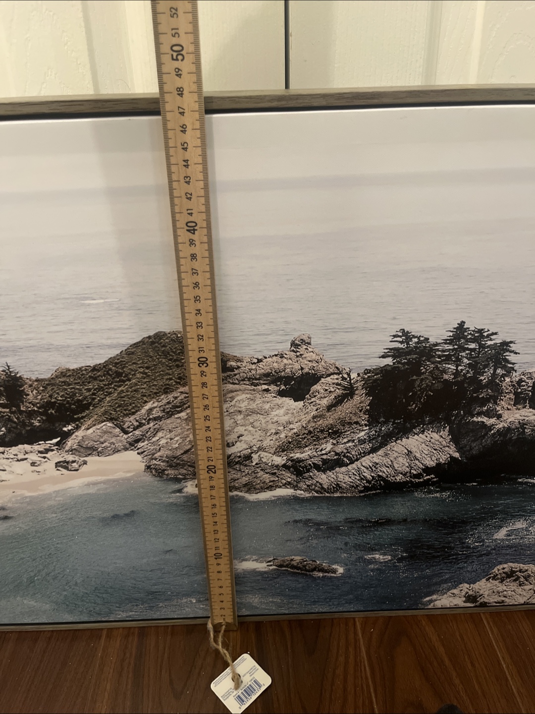 Large Framed Beach Scene Print (McWay Falls) - photo 4