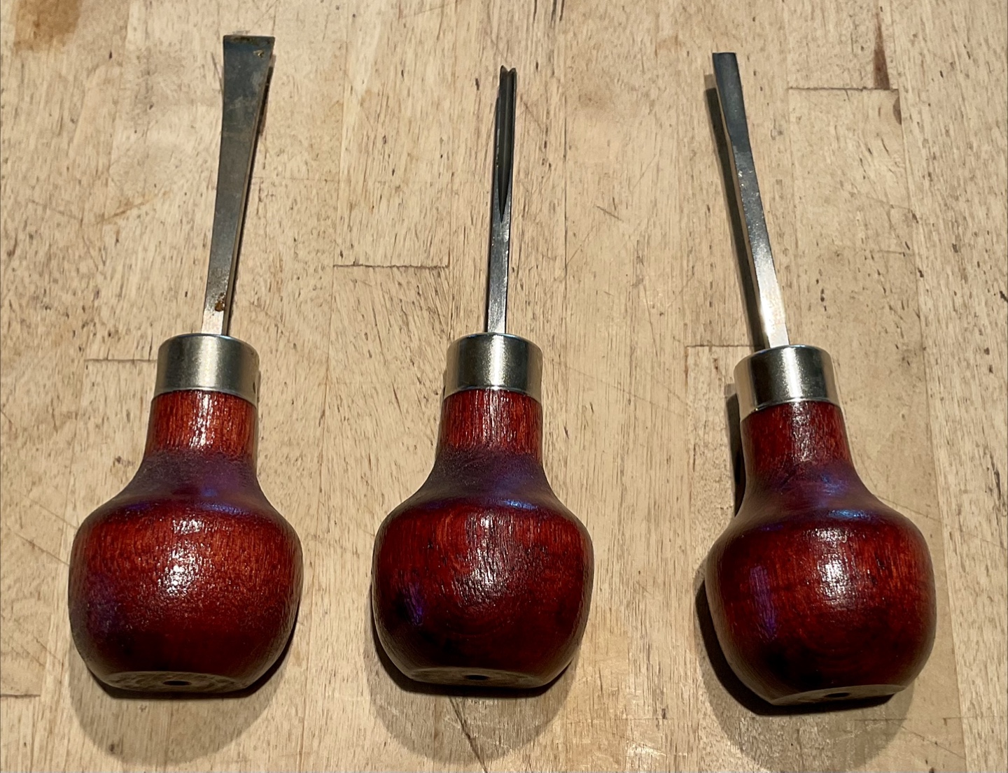 Ramelson USA Wood Carving Chisels - Set of 3 - photo 2