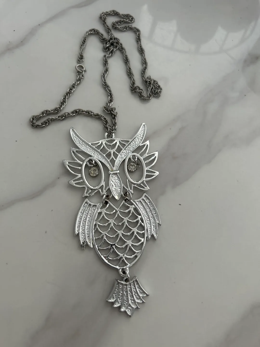 Owl Pendant Necklace thumbnail