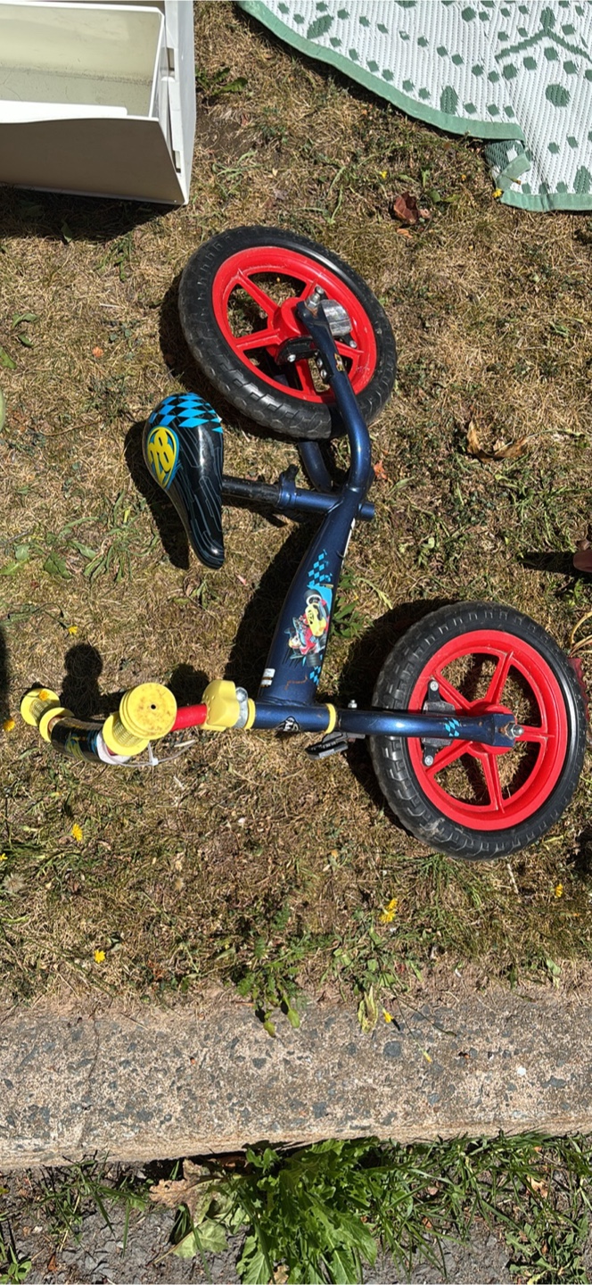 Balance Bike - Kids Blue/Red