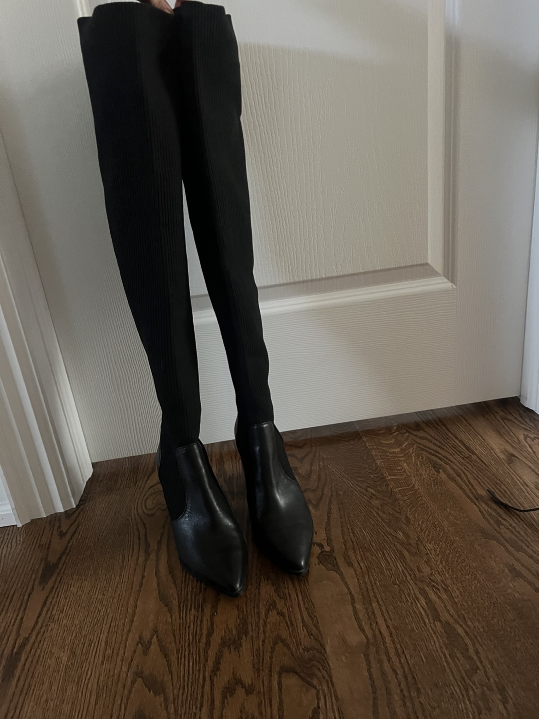Aldo Black Thigh High Boots - photo 3