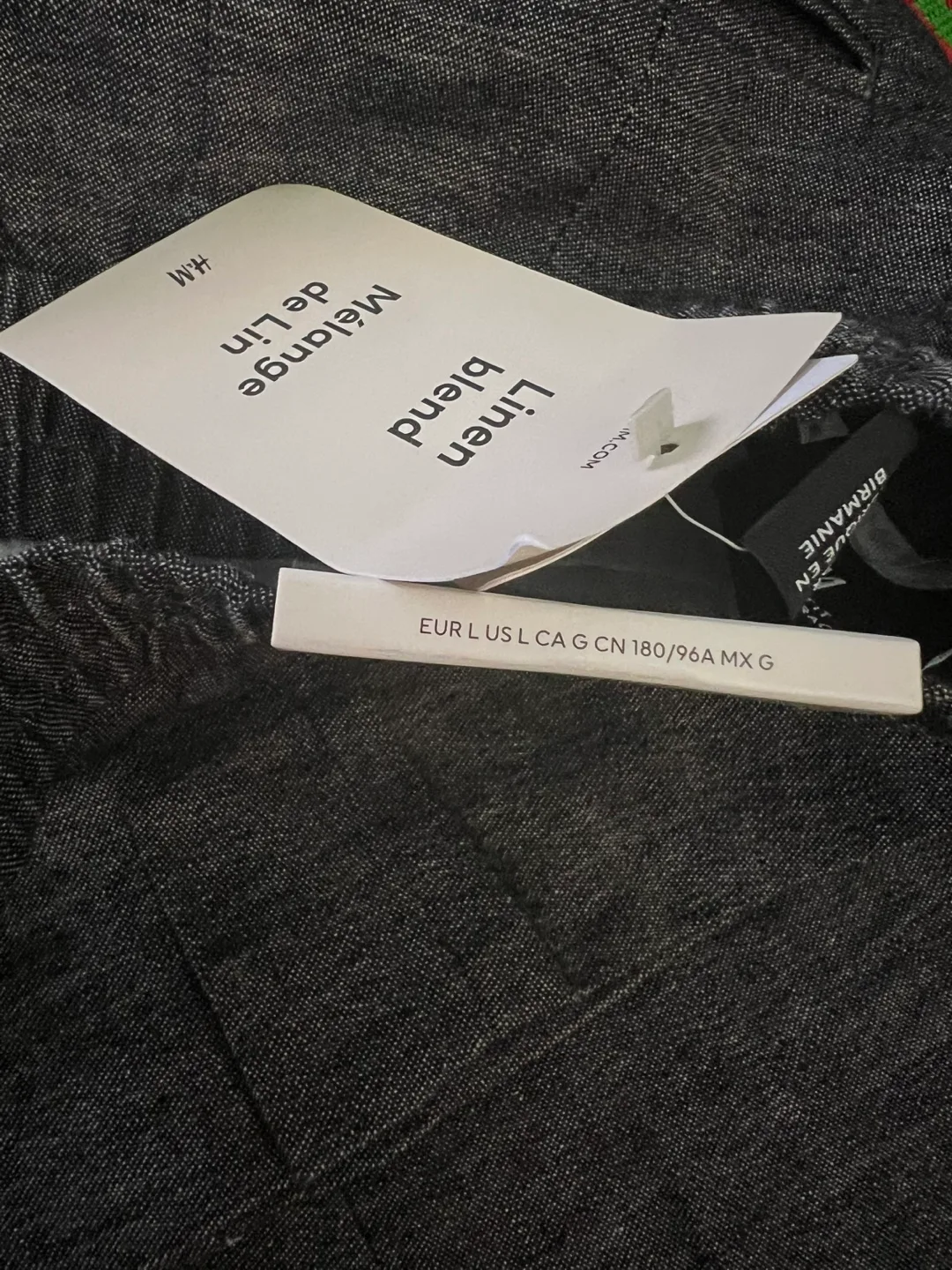 H&M Linen Blend Pants - Size L image indicator(4)