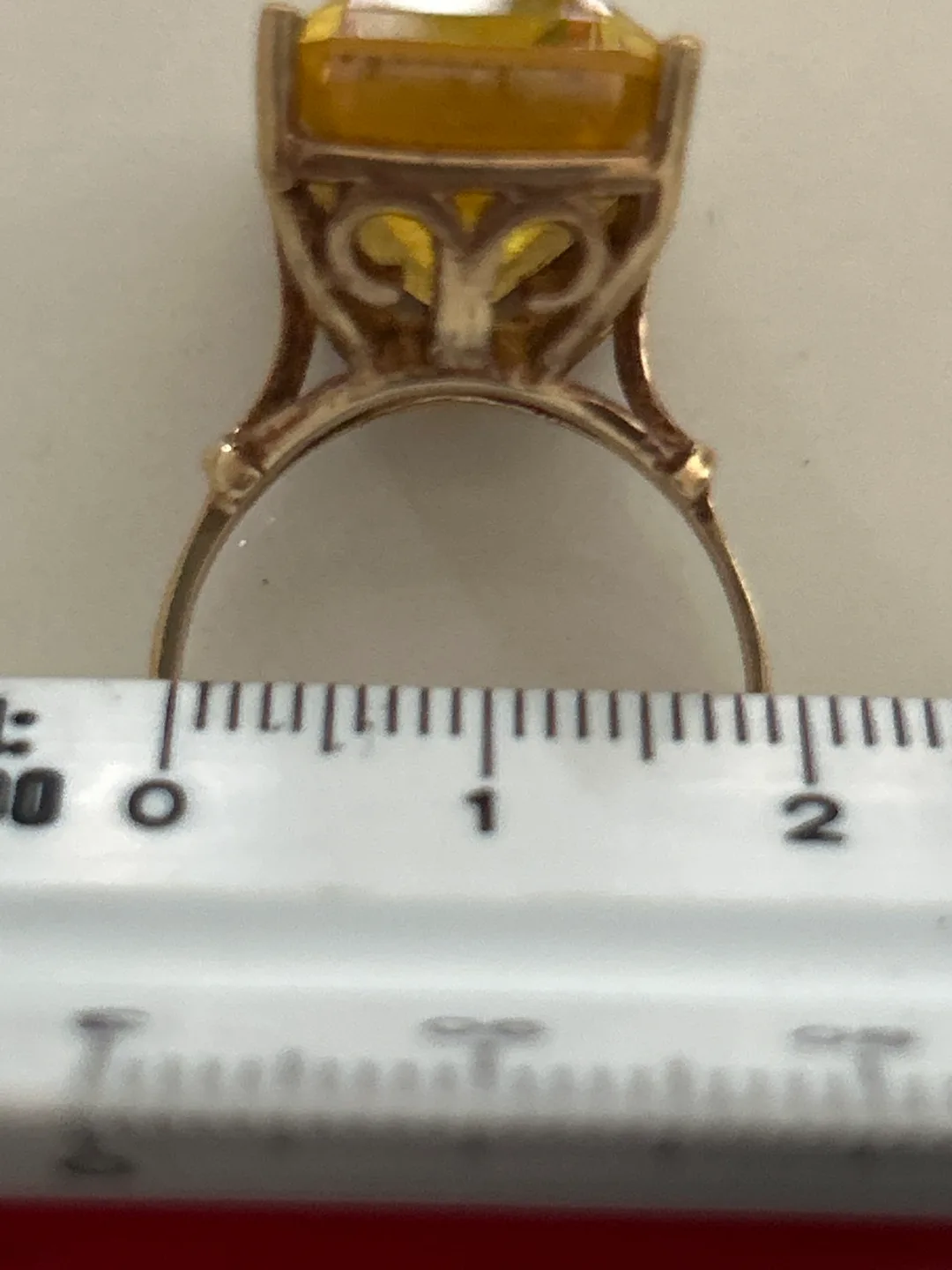 Yellow Gemstone Ring image indicator(3)