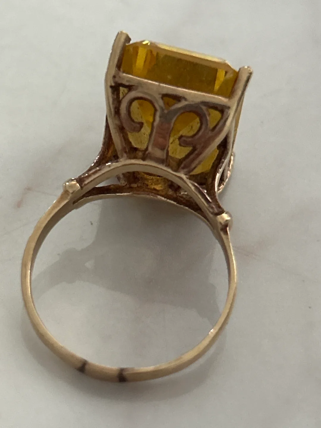 Yellow Gemstone Ring image indicator(2)