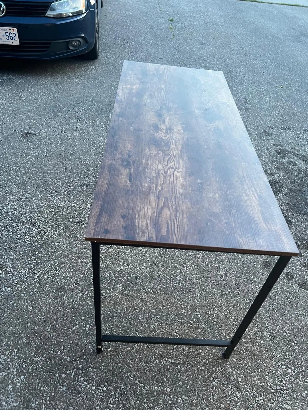 Wood and Metal Desk thumbnail