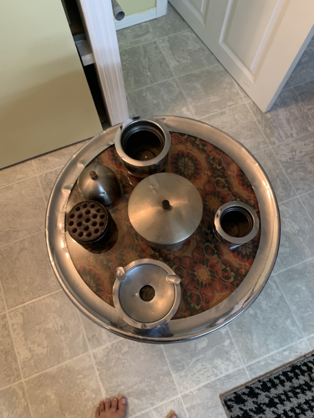 Vintage smoking table - photo 2