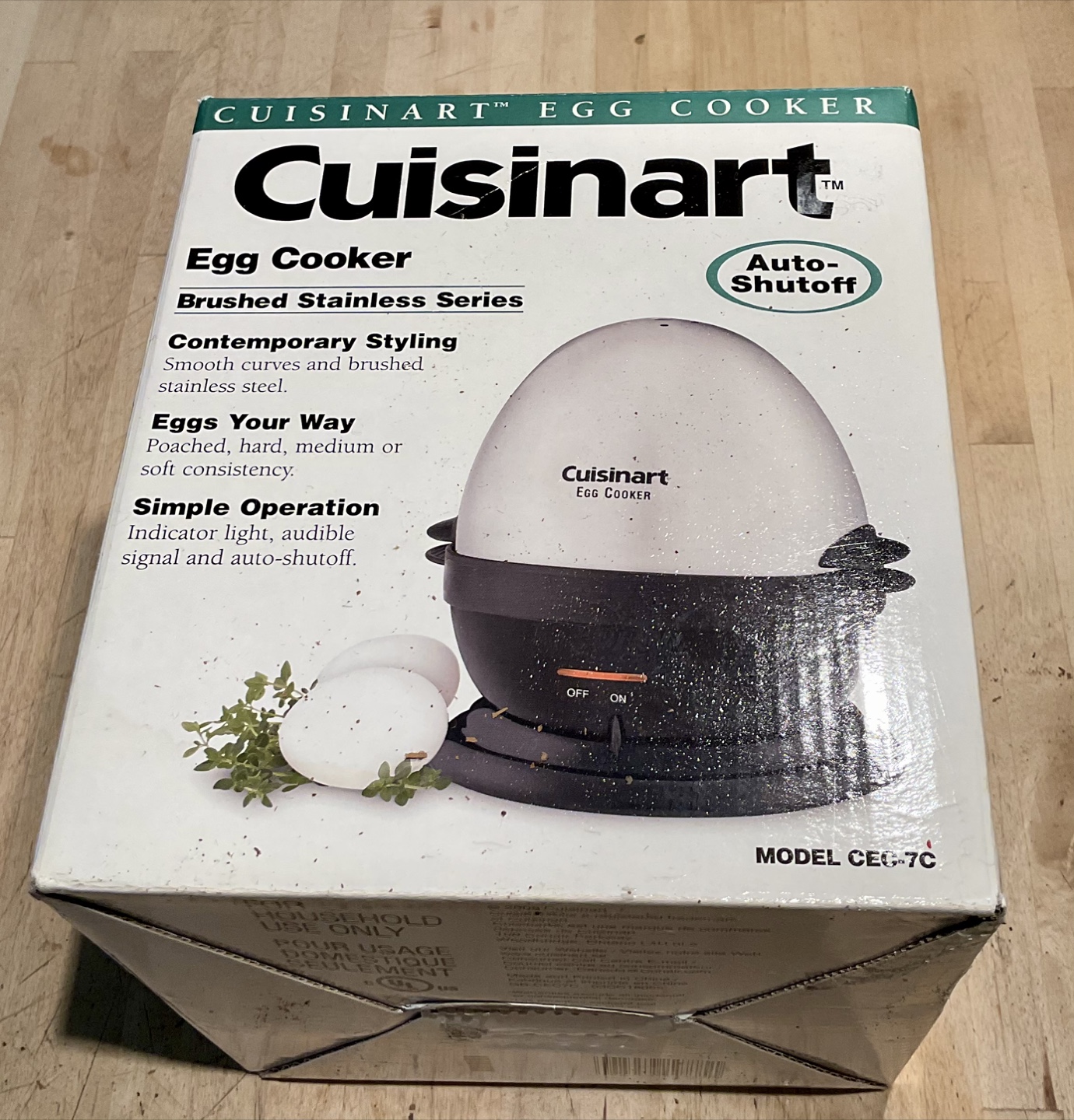 Cuisinart Egg Cooker - Brushed Stainless Series