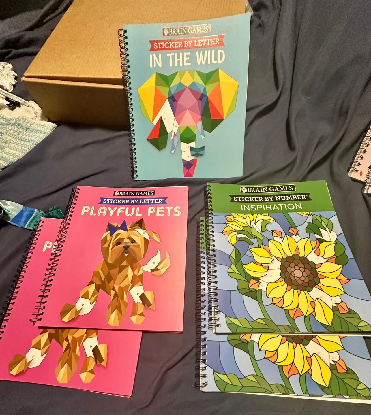 Brain Games Sticker by Number/Letter Books image indicator(2)