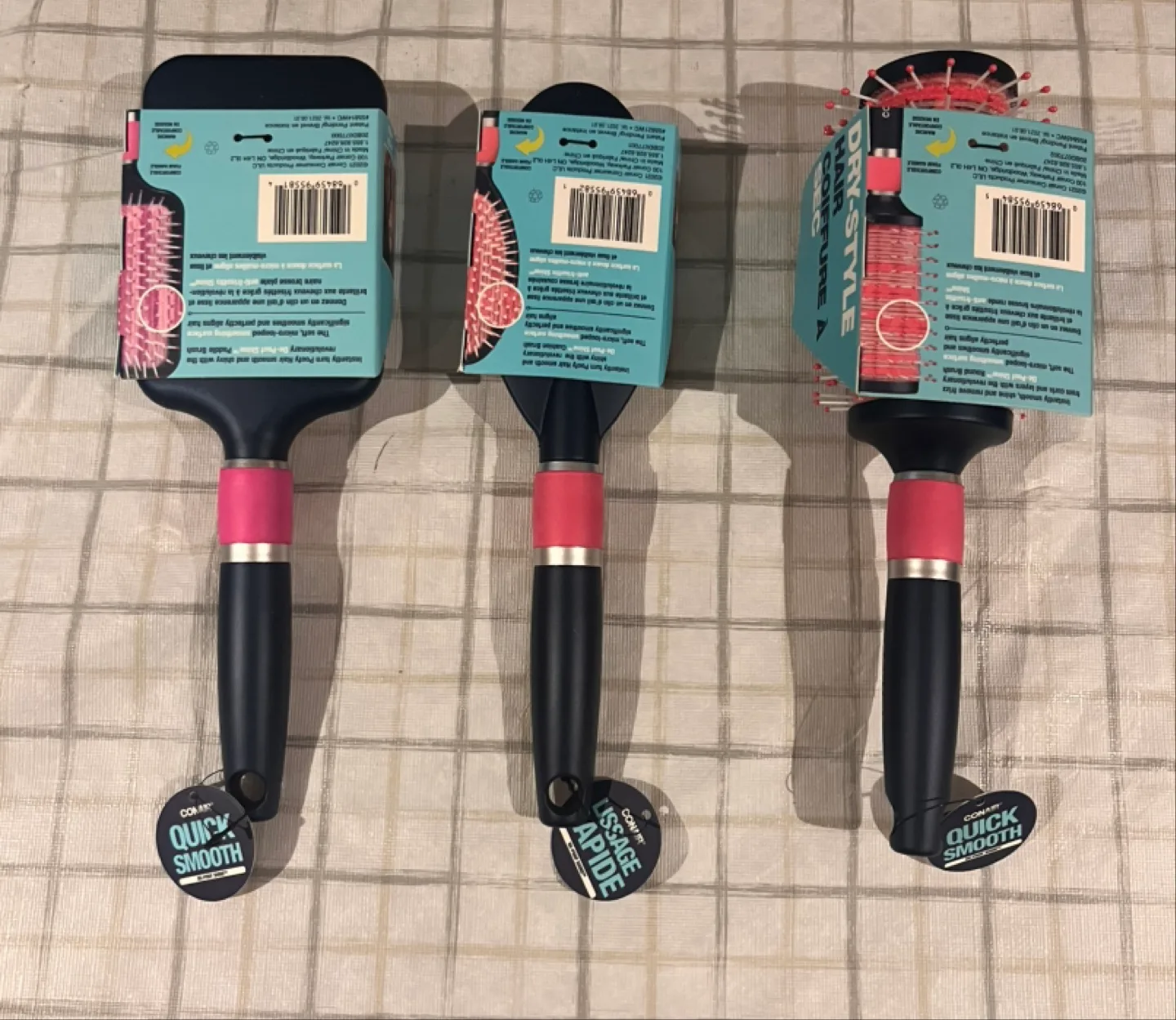 Conair Quick Smooth Brush Set image indicator(3)