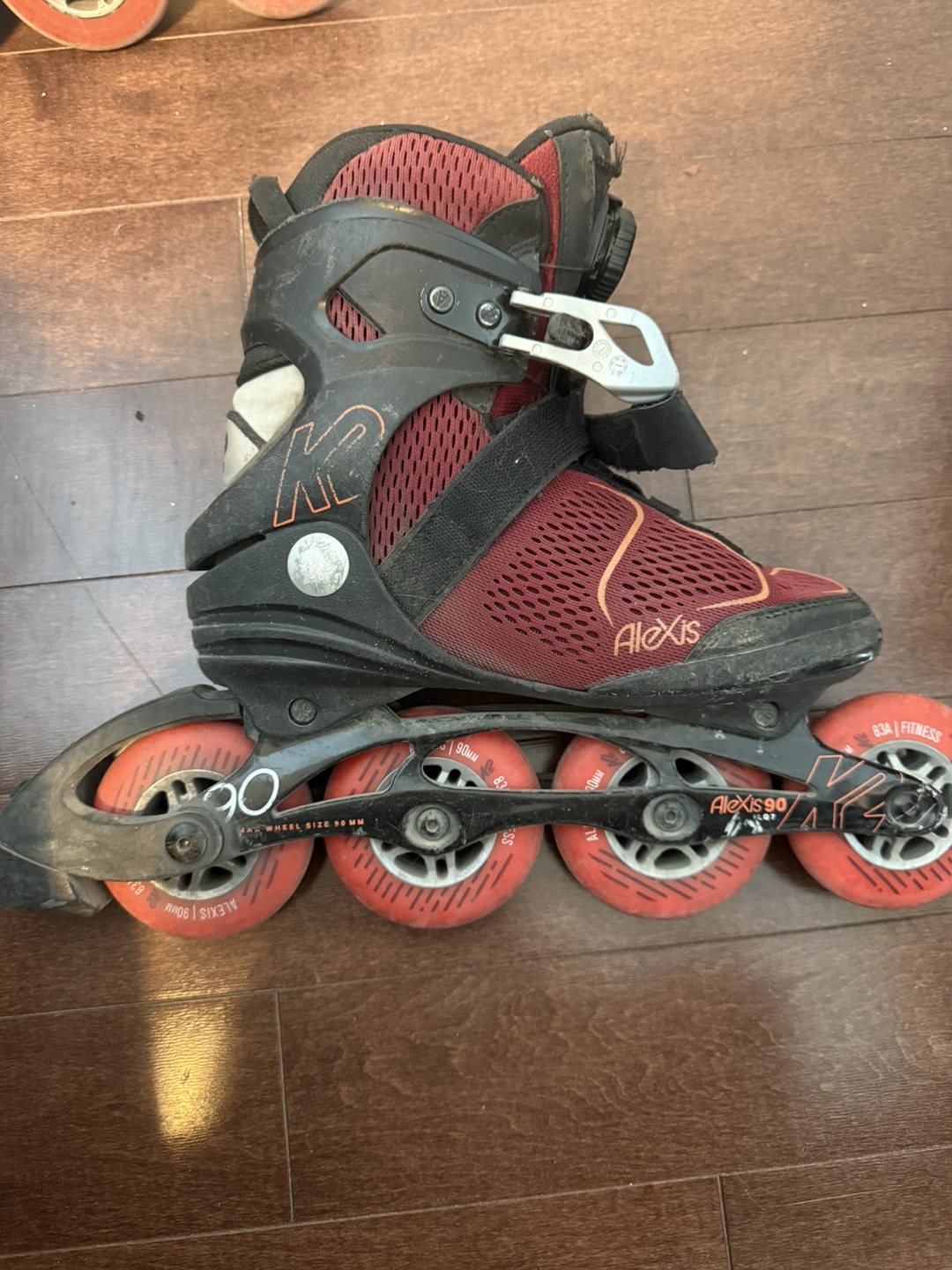 K2 Alexis 90 BOA Inline Skates - Size 7 - photo 2