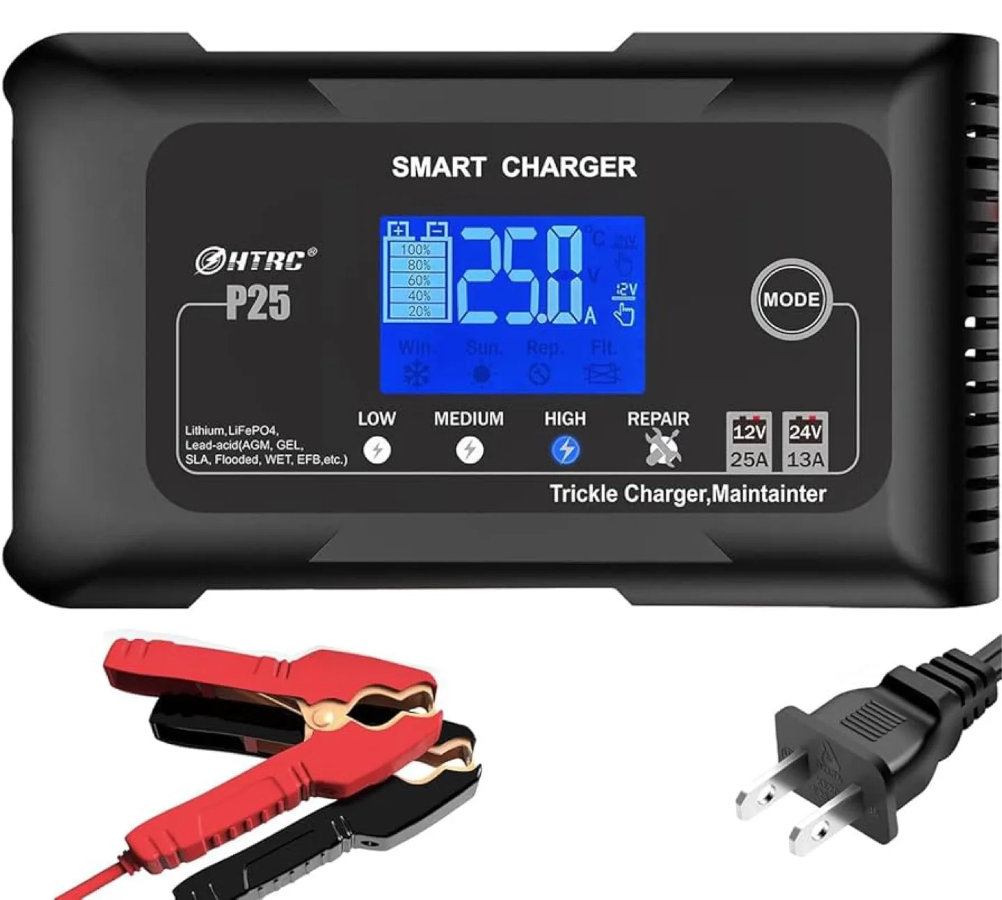 HTRC P25 Smart Battery Charger thumbnail